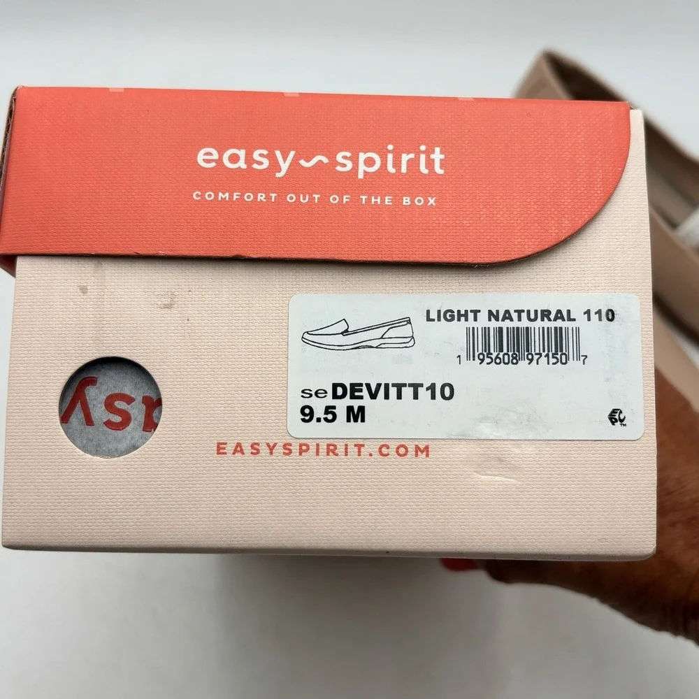 Easy Spirit DeVitt Loafers Women's 9.5M Light Natural Comfort Shoes New